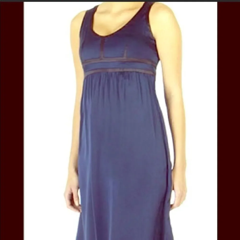 Proenza Schouler Sz5 SILK dress Navy sleeveless